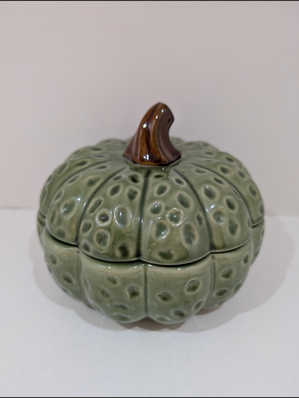 ND Green Pumpkin cooking dish jar